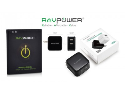 USB Charger RAVPower 24W 2.4A